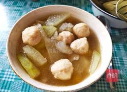 懒人版冬瓜丸子汤的做法图解5