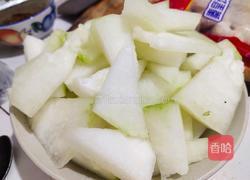 懒人版冬瓜丸子汤的做法图解1