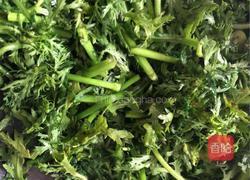 清炒茼蒿的做法图解4