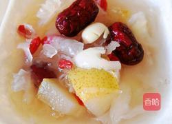 雪梨百合莲子银耳羹的做法图解10