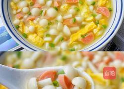 无敌鲜美的减脂菌菇鸡蛋汤的做法图解3