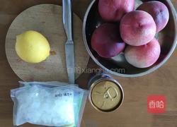 桃桃气泡水的做法图解1