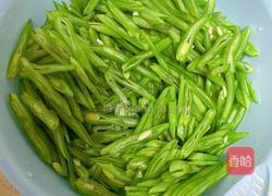 清炒芸豆丝的做法图解2