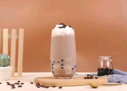 雪顶可可奶茶