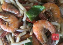 咸蛋黄椒盐虾面的做法图解10