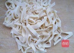豆角肉丝手擀面的做法图解5