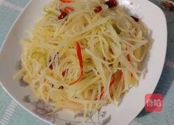 酸辣土豆丝的做法图解5