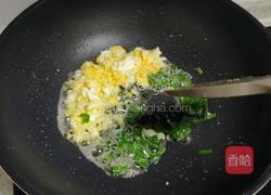 木须菠菜炒饭的做法图解3