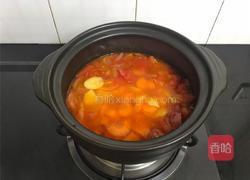 酸爽开胃的番茄肥牛煲的做法图解6