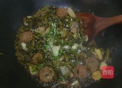 咸菜台焖肉圆的做法图解4