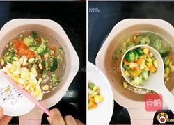 排骨鲜蔬盖饭的做法图解3