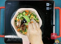 排骨鲜蔬盖饭的做法图解8