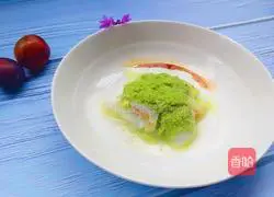 Low-calorie delicacy (cod with green onions) Illustration 7