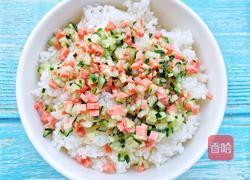 恐龙蛋海苔饭的做法图解2