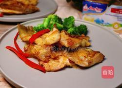 黄油煎鲈鱼的做法图解15