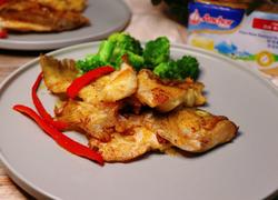 黄油煎鲈鱼