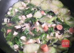 丝瓜豆腐汤的做法图解10