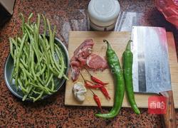 空心菜梗炒肉末的做法图解1