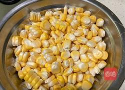 金玉鸿福（玉米甜豆炒火腿丁）的做法图解2