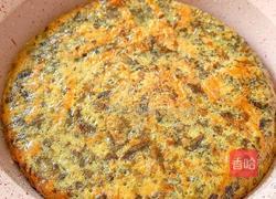 胡萝卜紫菜鸡蛋香酥饼的做法图解8