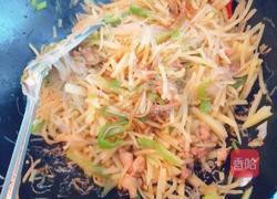 土豆丝炒肉的做法图解13