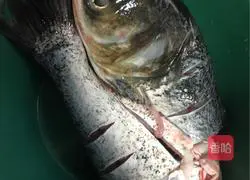 Illustration of how to make braised lotus fish 1