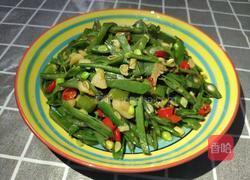 炒扁豆丝的做法图解6