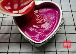 爱心樱花慕斯蛋糕的做法图解8