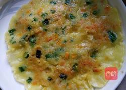 葱花鸡蛋红薯饼的做法图解6