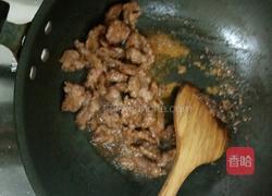 芥兰炒牛肉的做法图解6