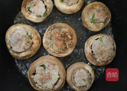 瘦肉酿口菇的做法图解4