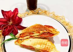 熏鸡肉奶酪三明治的做法图解13