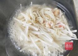 煎蛋萝卜汤的做法图解4
