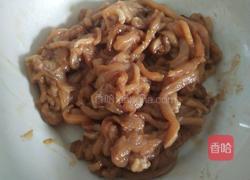鸡肉版京酱肉丝的做法图解1
