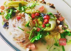 上汤粉丝娃娃菜的做法图解4