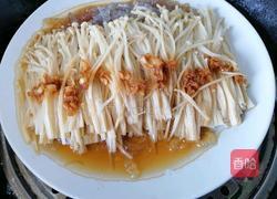 蒜蓉粉丝蒸金针菇的做法图解8