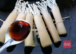 豆皮金针菇卷的做法图解5