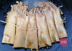豆皮金针菇卷的做法图解9
