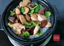 香菇滑鸡煲仔饭的做法图解9