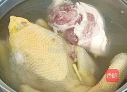 白切阉鸡的做法图解3