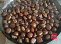 干炒板栗的做法图解3