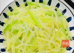 土豆丝炝芹菜的做法图解13