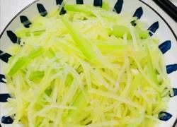 土豆丝炝芹菜