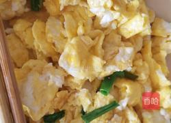 干炒鸡蛋的做法图解3