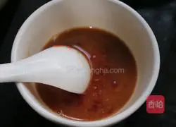 Illustration of how to make lychee meat 4