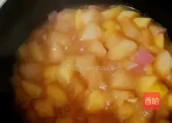 Illustration of how to stew potatoes and radish 6