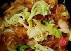 白菜炒粉条的做法图解9