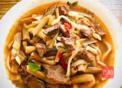 黄花菜牛肉臊子面的做法图解13