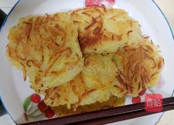 家常土豆丝饼的做法图解4