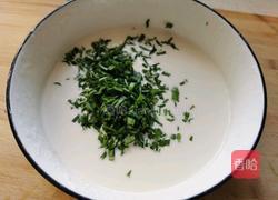 陕西特色小吃 韭菜煎饼 的做法图解9